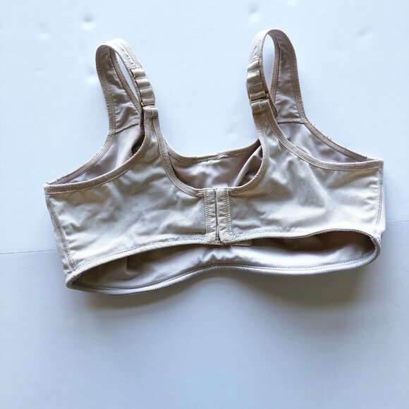 WACOAL Simone Sport High Impact Underwire Sports Bra Beige Womens 40F - Picture 3 of 7